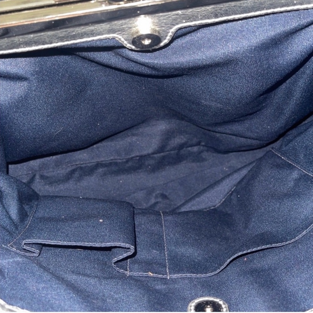 Coach Signature Tote in Denim and Silver - Picture 5 of 8